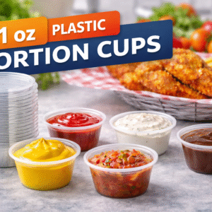 1 oz Plastic Portion Cups
