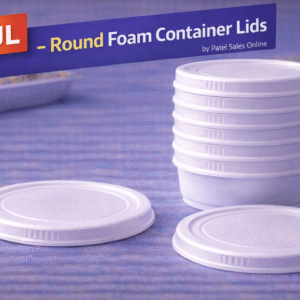 20JC Round Foam Container Lids by Patel Sales Online 
