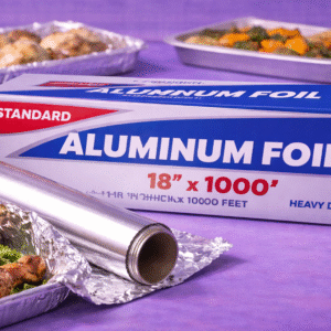 18" x 1000' Standard Aluminum Foil Roll by Patel Sales