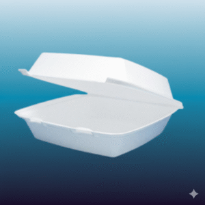 95HT1- 9.5x9x3- Foam Hinged Containers