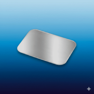 Oblong Foil-Laminated Board Lids for 1.5 & 2.25 lb Oblong Foil Pans 500/cs