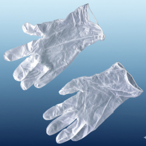 X-Large Powder-Free Disposable Vinyl Gloves for Foodservice - Case of 1000 (10 Boxes of 100)