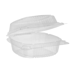 Pactiv YCI8-1050 Clearview Smartlock Plastic Hinged Containers 5.3″ x 5.3″ x 2.5″ – 375/Case 1