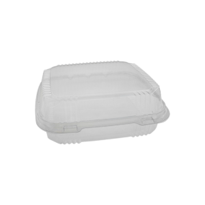 Pactiv YCI8-1120 Clearveiw Smartlock Plastic Hinged Containers 8.2″ x 8.3″ x 2.9″ – 200/Case